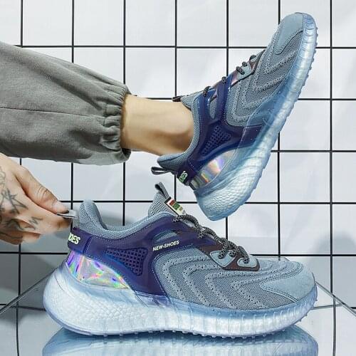 Mens Sneakers 2021 Fashion trainers Men Casual Shoes Breathable Elastic laces sneakers male shoes adult tennis walking shoes