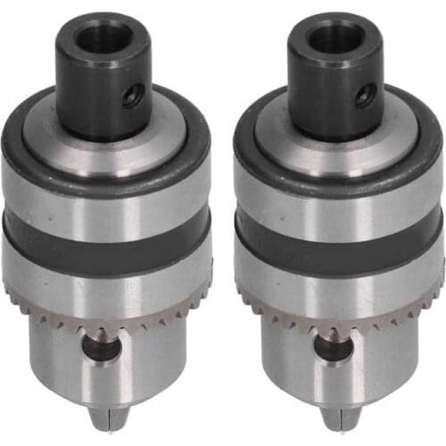 Conversion Tool 1/2in Round Heavy Duty Drill Chuck with Shank Key for Lathes for Milling Machines