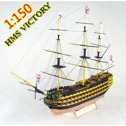 Handmade Assembly Decoration Gift For Children Boy DIY Handmade Assembly Ship 21" Wooden Sailing Boat Model Kit Ship