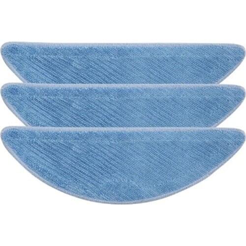 3pcs Vacuum Cleaner Mop Cloth for Yeedi K800 Robotic Vacuum Cleaner Parts cleaning mop rags Pad replacement