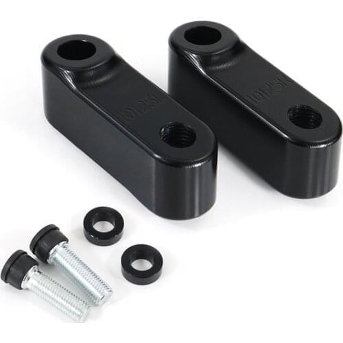 Mirror Extender Extension Adapter Mirror Riser M10*1.25 Fit for Yamaha MT-03 FZ1 FZ6N FZ8 MT 125 MT-01 MT09 WR250F XJ6 TDM900