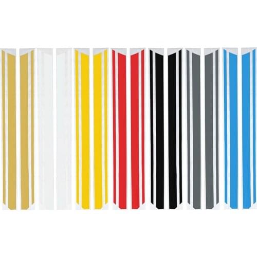 2018 New 1 Roll 120 X 25CM Vinyl Decal Car Hood Side Body Bumper Striped Fashion Style Easy Installation #275039