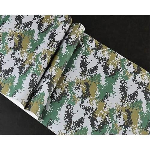 Beibehang 3d wallpaper Camouflage theme decorations restaurant hotel wallpaper mosaic background clothing store wallpaper roll