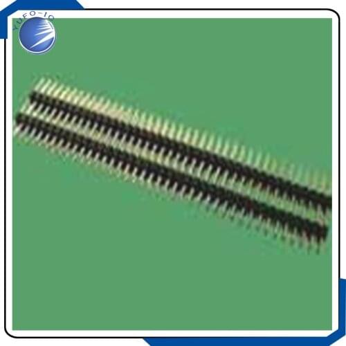 5pcs/lot 1*40P male 1.27MM single row spacing 1*40Pin 1*40 1.27 male pin header strip Connector