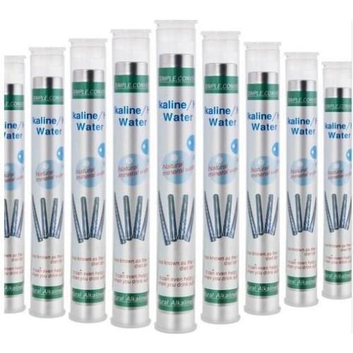 Portable 304 Stainless Steel Household Health pH Lonizer quevinal Negative Alkaline Water Purfier Stick Energy for Nano 50pcs