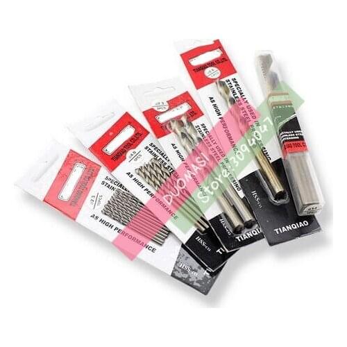 60 pcs 2.0mm/2.1mm/2.2mm/2.3mm/2.4mm/2.5mm Cobalt containing high speed steel Co-HSS M42 twist drill bits for metal drilling