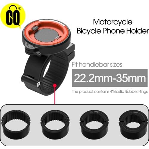 Universal phone holder for bike motorcycle phone holder Aluminum quick mount phone holder bike for Harley