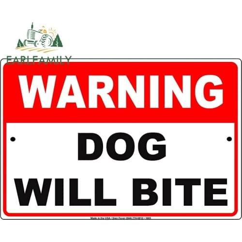 EARLFAMILY 13cm x 8.7cm for Emergency Rescue Dog Sign Car Stickers Motorcycle Decal Car Styling Funny RV JDM Graffiti Decor