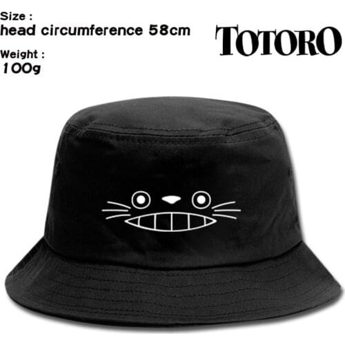 New Summer My Neighbor Totoro NO Face Man Anime Fisherman Cap Hat Men Women Outdoor Daily Use Cosplay Canvas