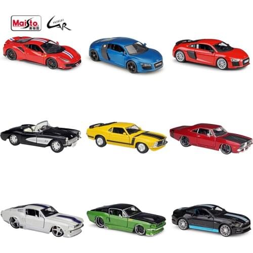Maisto 1:24 Model Car Simulation Alloy Racing Metal Toy Car Children Toy Gift Collection 2015 Ford Mustang GT