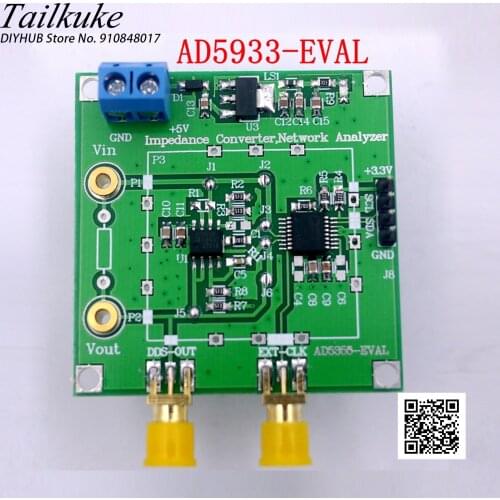 AD5933 Impedance Converter Network Analyzer Module 1M Sampling Rate 12bit Resolution Measurement Resistance