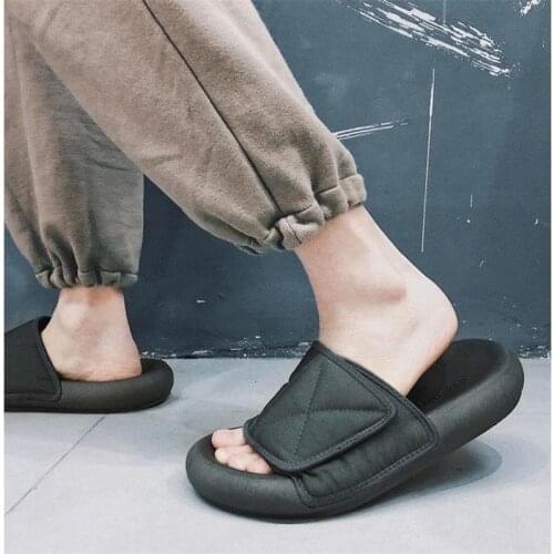 WEH Clogs Men Slippers Unisex Size 45 Mens Shoes Beach Sandals Men Flip Flops Mules Shoes Slides for men trending products 2020