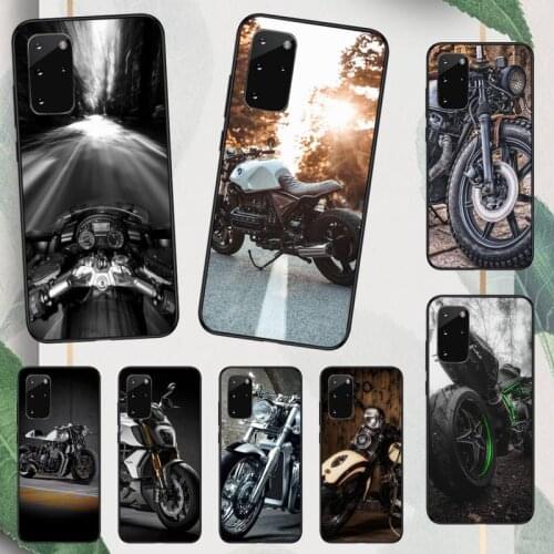 New Retro Moto Cross Motorcycle Phone Case For Samsung A50 A51 A71 A20E A20S S10 S20 S21 S30 Plus ultra 5G M11