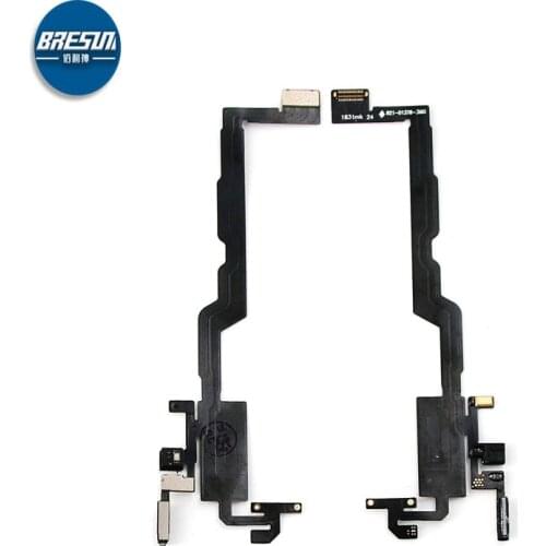 Original Ear Earpiece Flex for iPhoneX handset cable XR photosensitive XSM 11PRO MAX transplant face ID sensing floodlight cable