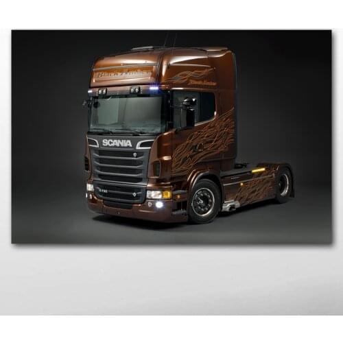 Posters and Prints Scanias R730 Truck Car Wallpaper Canvas Wall Art Paintings for Living Room Decor