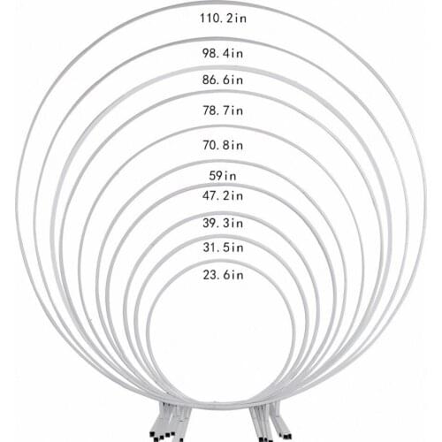 Wedding Decoration Arched Balloon Frame Metal Bracket Wedding Garden Arch Wedding Props Column Round Circular Background Bracket