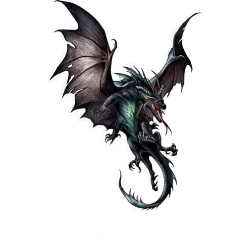 SZWL Pterosaur Awesome Dragon Car Sticker PVC Personality Coloful Decals Motorcycle Accessories Decal for Office Home,12cm*16cm