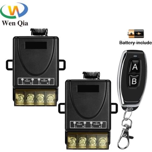 433Mhz,Remote Control, 110V,220V,250V, 30A,6.6KW 1CH rf Switch, High Power Relay Receiver, Use in Garage Light, Use in farm