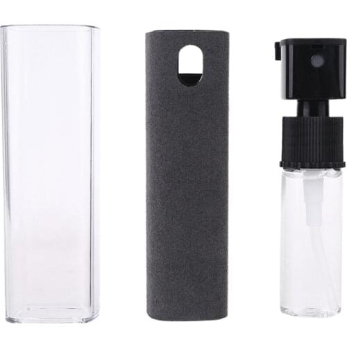 1Set Portable Phone PC Screen Cleaner Microfiber Cloth Cleaning Device for Cellphones/Computer/Notebook/Tablet/TV Screen