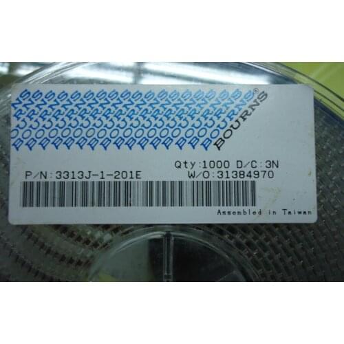 [VK] Imported original adjustable potentiometer 3313J-1-201 3313J-1-201E resistance switch