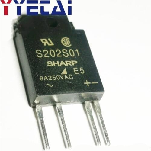 1PCS S202S01 S202S02 S202SE2 S202S11 S202S12 S102S01 S102S02 SIP-4 TO3P-4 In Stock