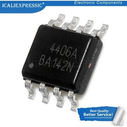 10PCS AO4406 SOP-8 4406A SOP 4406 SOP8 AO4406A