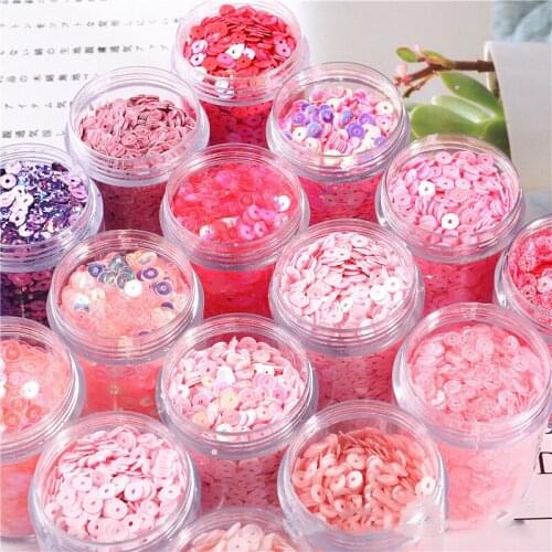200g about 40000Pcs Sequin Round PVC Loose Sequins Paillettes Wedding Craft Housewear Furnishings Sew Lentejuelas DIY 4mm