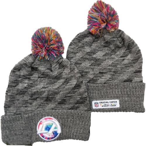 2021 hight quality Embroidery l American football teams winter Skiing Knitted Hats Winter sport Cap Warm