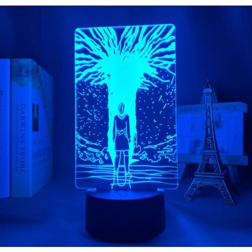 3d Lamp Attack on Titan Path Light for Bedroom Decor Kids Gift Attack on Titan LED Night Light Path