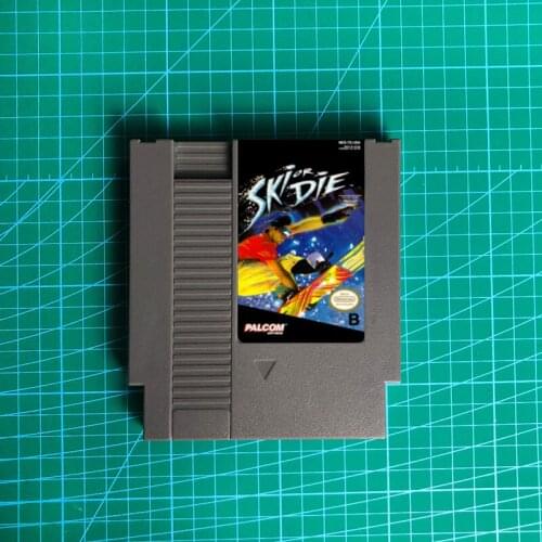 Ski or Die - 72 pins 8bit game cartridge
