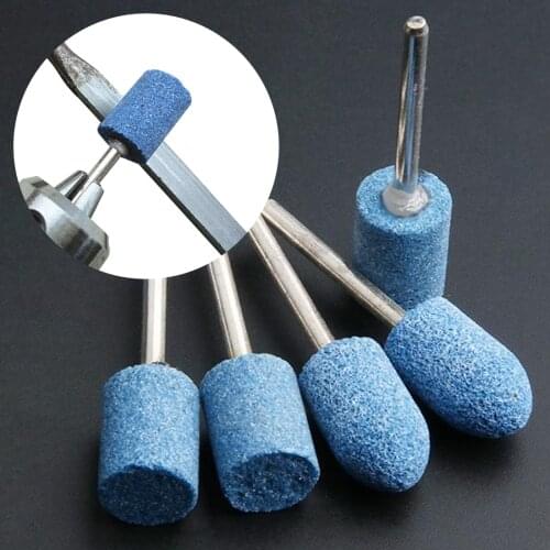 10pcs Polishing Head Wheel Head Abrasive Mounted Stone For Dremel Rotary Power Tools Electric Grinding Stone Wheel Accessories
