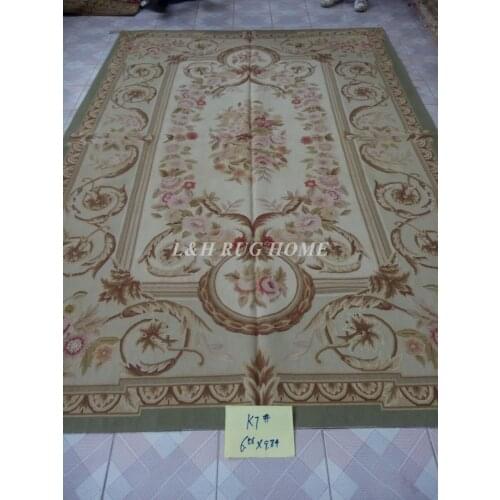 Free shipping 2x3m European aubusson carpets for home decoration, French abusson hand weave rug