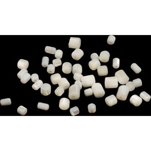 Natural Stone Shell Beads Charm Tube Bijoux Beads For Jewelry Making DIY Ring Necklace Earrings Bracelet Women Accessories