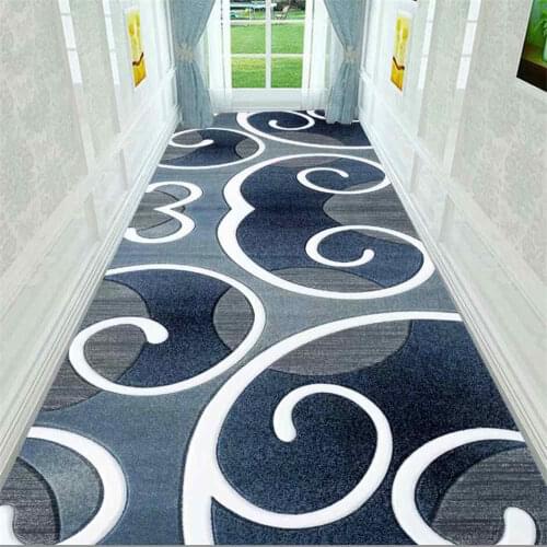 Living Room Long Corridor Carpet Bedroom Decoration Flannel Soft Non-Slip Kitchen Hall Floor Area Long Carpet 80x400cm
