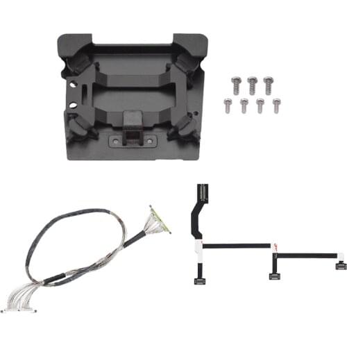 For DJI Mavic Pro Flex Flat Cable & Flexible Gimbal PTZ Signal Transmission Cable & Shock-Proof Vibration Absorbing Board