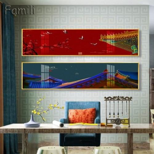 Chinese Style bird Blossom Animal Canvas Paintings Wall Art Pictures Prints Living Room Bedroom Bedside Home Decor Posters