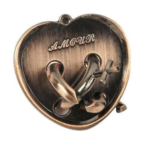 Classic IQ Metal Brain Teaser Puzzles Game for Adults Kids