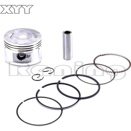 GY6 Motorcycle 60cc Cylinder Kit 44mm Piston Ring 13mm Pin Ring Gasket Set for 4 stroke 60cc Scooter ATV Engine Spare Parts