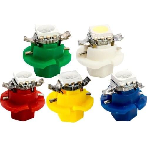 Source Manufacturer T5 B8.4 5050smd Led Instrument Lamp Width Indicator Lamp Center Console Lamp Instrument Panel Lamp