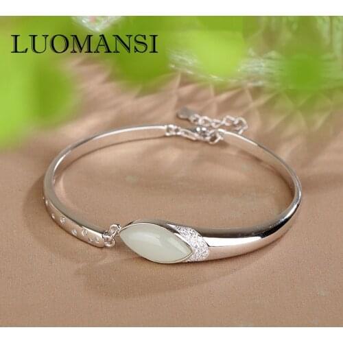 Нефритовые браслеты Luomansi China At AliExpress