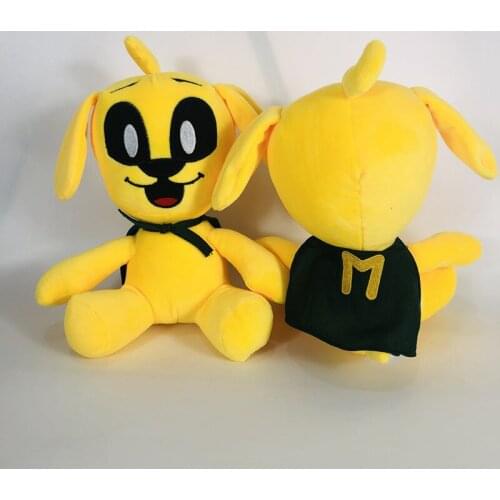 Mikecrack Mike-Crack Plush Toys Yellow Dog Soft Stuffed Dolls 25CM