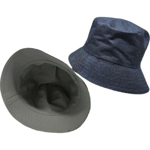 The New Basin Hat Double-sided with Cowboy Hat Stall Wholesale Hat Labor Protection Work Cap