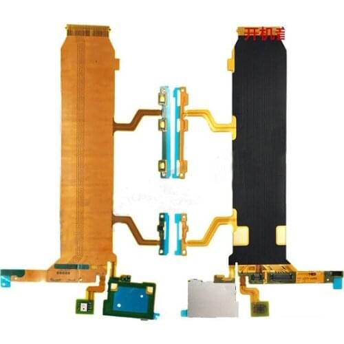New Power Volume Button Flex Cable For Sony Xperia Z Ultra XL39H C6802 C6833 Motherboard & Microphone Flex