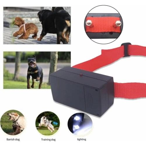 Automatic Voice Activated No-Barking Control Anti Bark Dog Training Shock Control Collar Dogs Pet Accessaries Hot New