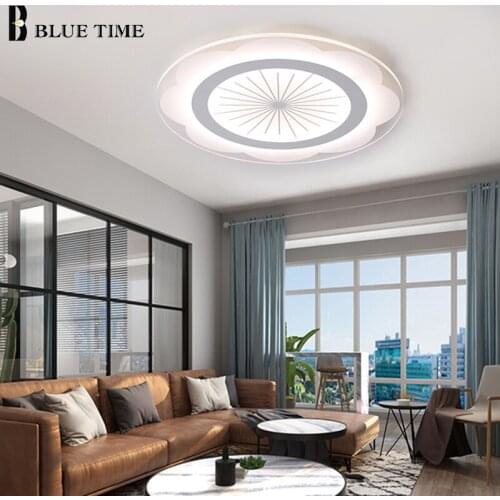 Modern LED Ceiling Light Home Lighting Ceiling Lamp for Living Room Bedroom Dining Room Kitchen Lamp Indoor Decor Fixtures White