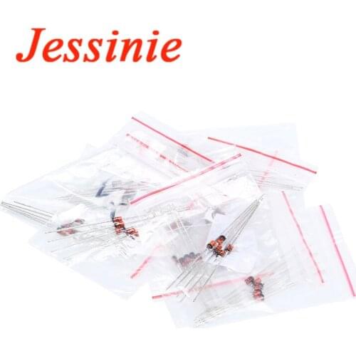 60Pcs/lot 1W Zener Diode Electronic Components Package 3V~9.1V Zener Diode Assorted Kit 12 Kinds Each 5pcs