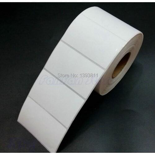 Thermal Label Sticker 70*40MM 1000 Pcs/Roll / Sticker Blank Label Direct Print Thermal Paper