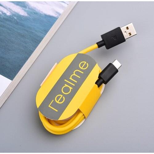 Realme 2A USB 3.1 Type C Mobile Phone Charging Cable 100CM Charger Cord For Realme 7 6 5 Pro 6s 6i C15 C311 C3 X3 X7 Q Q2 X50 V5