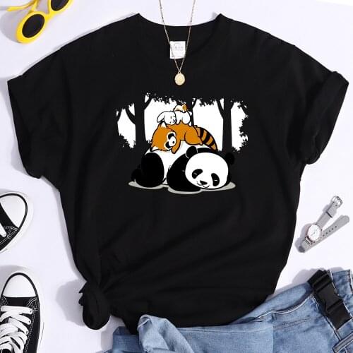 Ripe good-tasting Banana Funny Printing Womans T-shirt Large Size Tshirt Soft o-neck Tees Shirts Casual Brand Women T-shirts