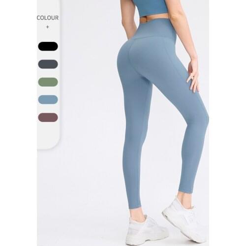Womens Yoga Pants Push Up Leggings Stretch Running Pants Sports Fitness Leggings High Waist Long Pants Gym Trousers Clothing